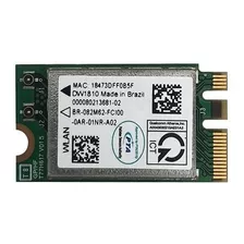 Placa Wifi De Rede Sem Fio Dw1810 Bluetooth