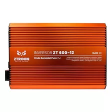 Inversor Off Grid Senoidal Ztroon Zt600-12 - 600w - 12/ 220v