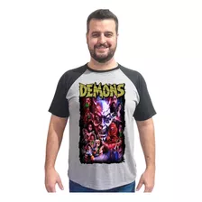 Camiseta Camisa Demons Filhos Das Trevas Adulto Infantil B