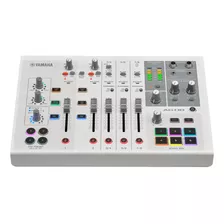 Escritorio Con Interfaz De Transmisión De Sonido Yamaha Ag08 W, Color Blanco 110/220