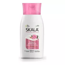 Loção Creme Hidratante Corporal Rosas E Amêndoas Skala 400ml