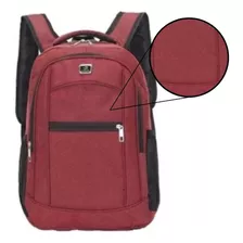 Mochila Urbana Levys Bazar 4784 Color Rojo Diseño Lisa 25l