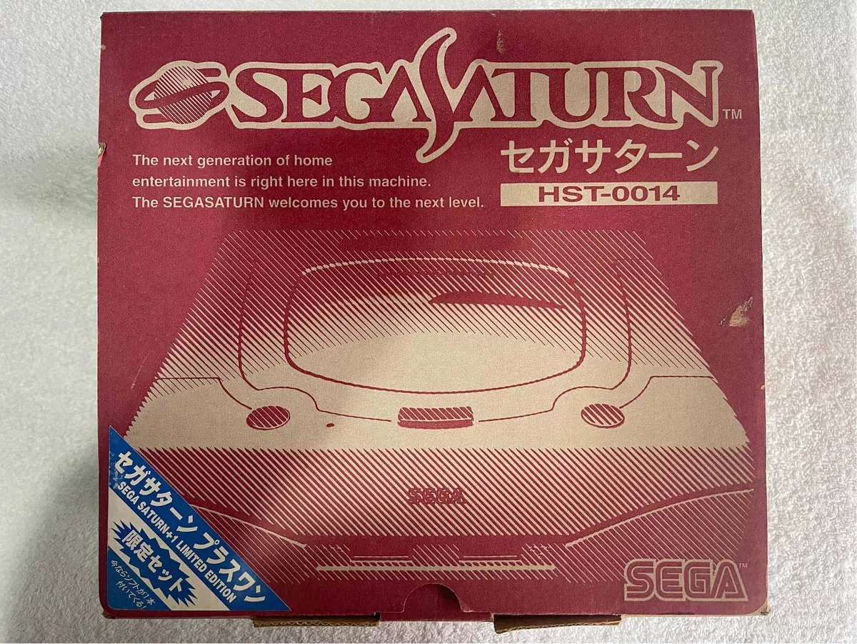 Sega Saturn Hst-0014 Na Caixa Impecável Usados#167021694