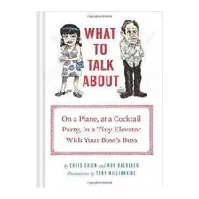 What To Talk About De Christopher Colin Pela Chronicle Bo...