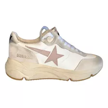 Zapatillas Golden Goose Running Sole- Crema