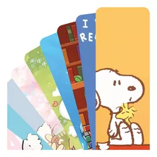 Pack 9 Separadores De Libro Snoopy