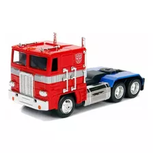 Tractomula De Colección A Escala Transformers Optimus Prime Color Rojo/azul