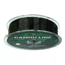 Tanza Camu Camou Line Japonesa 0,35mm X 100m Baja Memoria