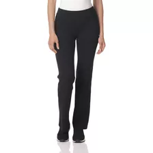 Pantalones De Yoga Spalding Bootleg De Mujer., Xl, Negro