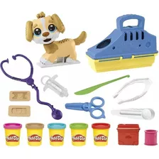 Massinha Play Doh Pet Shop Kit Veterinário Modelar Cachorro