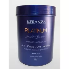 Mascara Matizadora Platinum Keranza 1kg