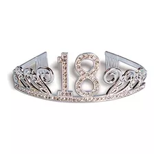 Forum Novelties - Tiara De Gema De Cumpleaños Con Diamantes 