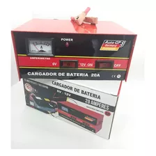 Cargador Bateria Auto Moto Cuatri 12v 6v 20 Amp Motos Coyote