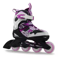 Patins Fila Inline J One - Rosa/preto