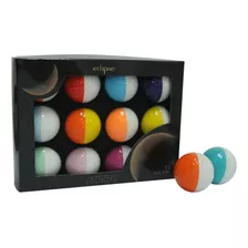 Pelotas Bolas De Golf Nitro Eclipse 12 Uni Blanco/multicolor