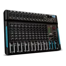 Tklbls Ql-12 Mezladora De 12 Canales Mixer Usb Bluetooth 