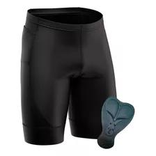 Bermuda Ciclismo Masculino Shorts Ciclismo Com Forro Espuma