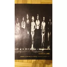 Programa Colección 1980 Corus Line Musical Teatro Colon