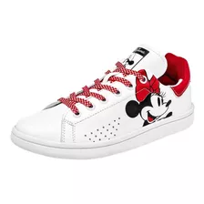 Tenis Minnie Tenis Con Imaginacion 6815d Blanco Mujer Tx6