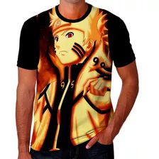 Camiseta Camisa Naruto Uzumaki Anime Desenho Kids 31