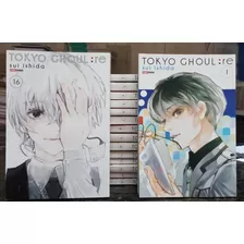 Tokyo Ghoul Re Coleção Manga 1 Ao 16