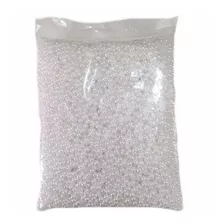 Meia Pérola Abs 6mm Cor Branco Sem Furo 8000un Atacado