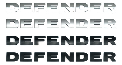 40mm Emblema Defender Insignia Logo Signo Para Land Rover Foto 2