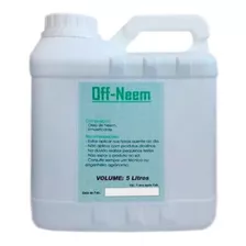 Off Neem - Óleo De Neem - Ophicina Orgânica - 5 Litros