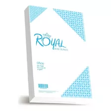 Papel Bond Royal Blanco Oficio 75 Gr - Paquete Con 500 Hojas