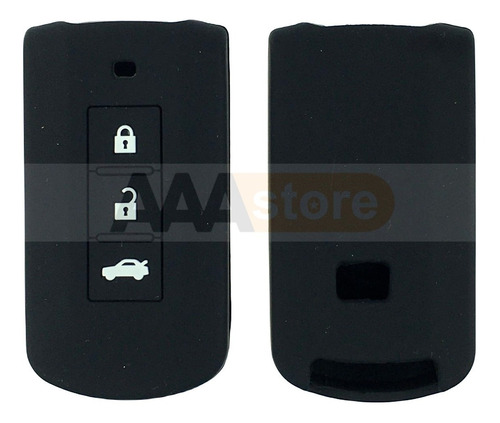 Funda Silicon Protector Llave Mitsubishi Dodge 6 Colores Foto 5