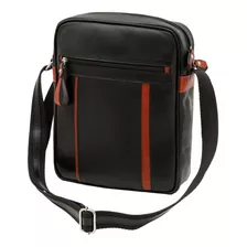 Bolsa Carteiro Masculina Couro Legítimo Média M.art 7402