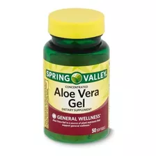 Gel Aloe Vera Concentración 200:1 Premium 25mg 50 Softgels