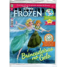 Revista Princesa Frozen Disney Brincadeiras No Gelo N° 12