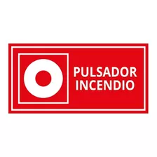 Identificador Pulsador De Alarma, - Letreros Para Oficinas