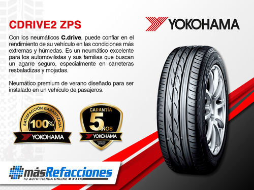 Llanta Yokohama C Drive 2 Mo 235/50 R-18 Xj Series 2006 Foto 4