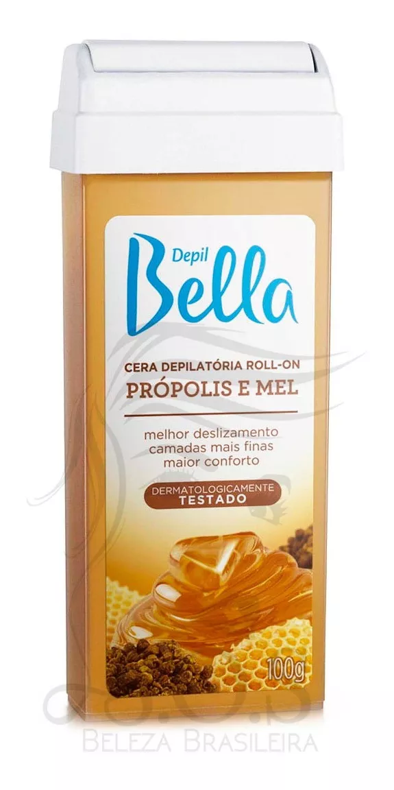 Cera Roll On Propolis E Mel Depil Bella 100g