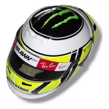 Casco Jenson Button Año 2009 Cascos Formula Uno Escala 1/5