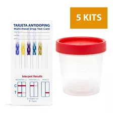 5 Kits Anti-doping De 5 Parámetros