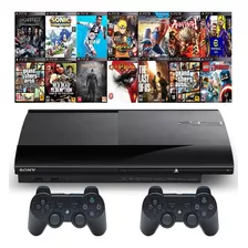 Sony Playstation 3 + 50 Jogos + 2 Controles