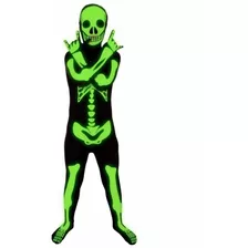 Morphsuits - Disfraz De Esqueleto Infantil Que Brilla En La
