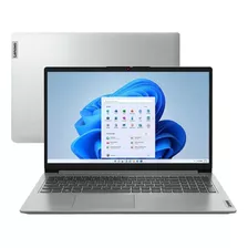 Notebook Lenovo Ideapad 1i Cel N4020 4gb 128gb Ssd 15.6 W11