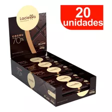 Laciella Chocolate 70% Cacau 20g Caixa - 20 Un