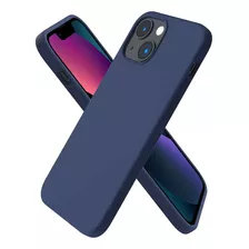 Capa Case Para iPhone 13 Mini Azul Marinho Silicone