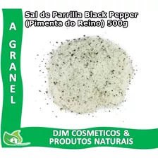 Sal De Parrilla Black Pepper Para Churrasco 500g Com Laudo