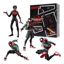 Miles Morales Action Figure Spiderman Into The Spider Verse