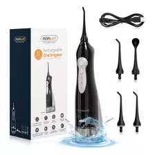 Irrigador Dental De Agua Inalambrico Avanzado Con Usb-negro