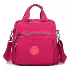 Bolsa Mochila Feminina Pequena Nylon Tac Tel