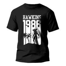 Camiseta Ou Babylook Hawkins 1986, Stranger Things