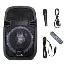 Parlante Profecional Bluetooth Usb Fm 8 Pulgadas Recargable