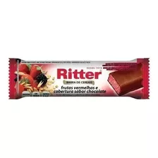 Barra De Cereal Ritter Frutas Vermelhas C/chocolate C/24x25g